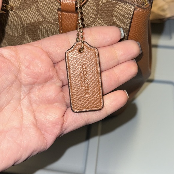 Coach Small Christie Carryall- Gold/Khaki - Picture 9 of 10